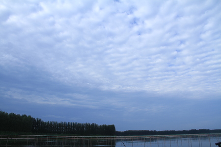 Baiyang Lakeの写真素材