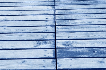 closeup of wood board in a park on the platformの写真素材