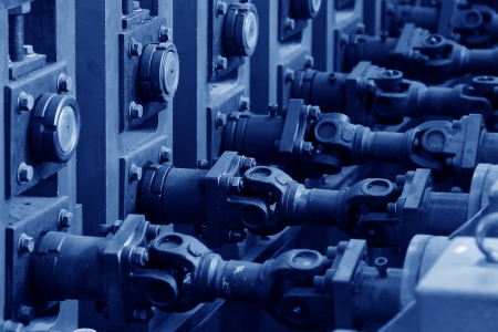 rotating machinery and equipment in a manufacturing industryの写真素材