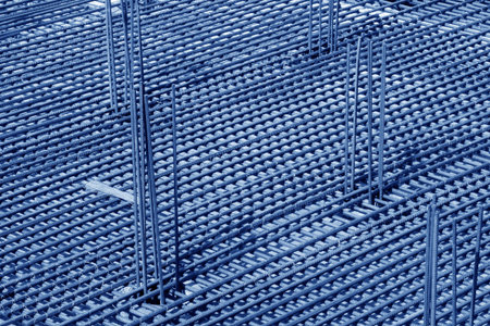 Rebar Engineering at a construction site, north china 