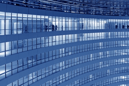 BEIJING - October 27  Galaxy SoHo building scenery at night on October 27, 2012, beijing, china のeditorial素材