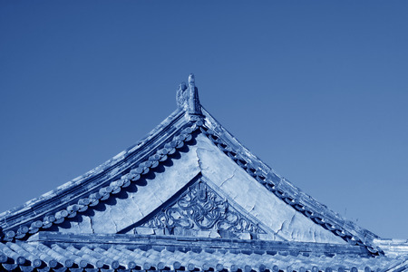 Chinese traditional landscape architecture style in the Eastern Tombs of the Qing Dynasty, china