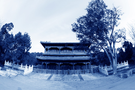 BEIJING - DECEMBER 22: The Qiwang Tower scenery of the Jingshan Park, December 22, 2013, Beijing, China. 
のeditorial素材