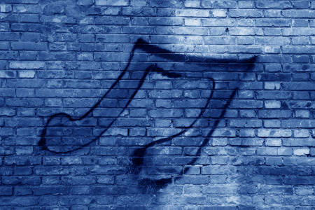 graffiti on the wall, closeup of photoの写真素材