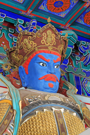 BEIJING - MAY 23: Buddhist heavenly king statues in the Beihai Park, on may 23, 2014, Beijing, China
のeditorial素材