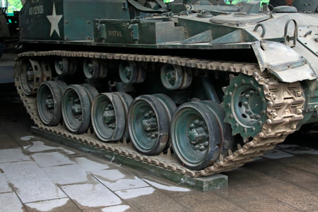 tanks transmission device, closeup of photo