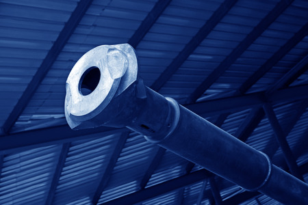tanks gun barrel, closeup of photoの写真素材