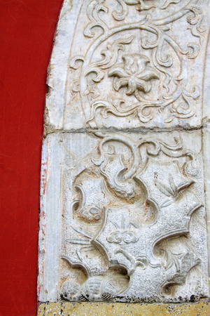 BEIJING - MAY 23: Rock carvings in the Beihai Park, on may 23, 2014, Beijing, China
のeditorial素材