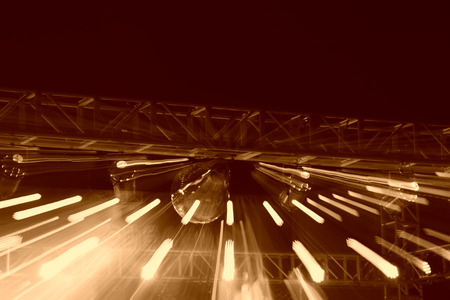 stage lighting effect in the darkの写真素材