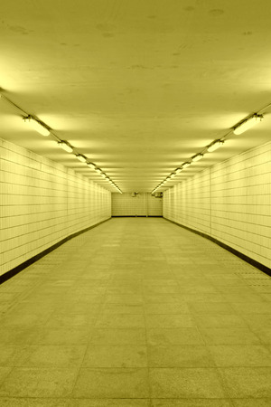 underground passage in a cityの写真素材