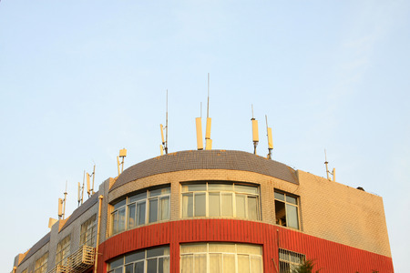CHENGDE CITY -  OCTOBER 20: Chengde branch building of China travel international, on october 20, 2014, Chengde City, Hebei Province, Chinaのeditorial素材