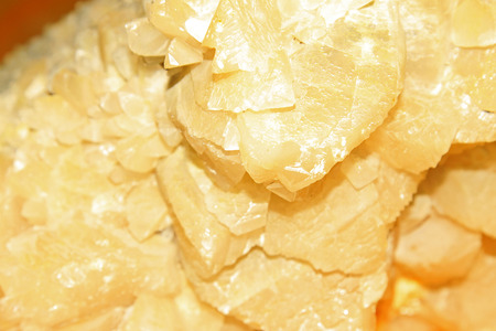 Crystal mineral surface texture, closeup of photoの写真素材