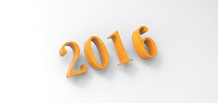 3D font in white background, computer generated images
