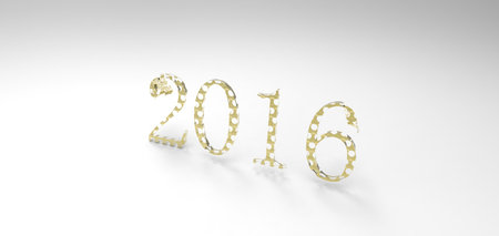 3D font in white background, computer generated images