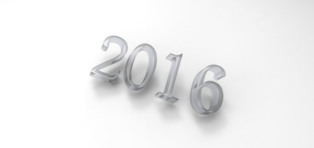 3D font in white background