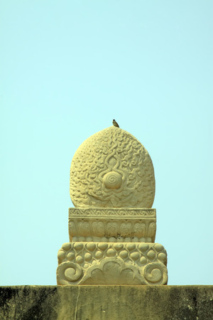 Chinese ancient rock carvings in Eastern Royal Tombs of the Qing Dynasty Chinaのeditorial素材