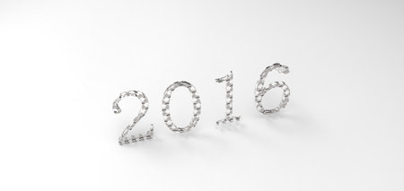 3D font in white background, computer generated images