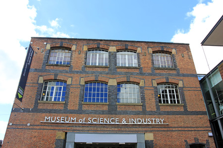 Manchester - July 27: the museum of science and industry, on July 27, 2016, Manchester, England.のeditorial素材