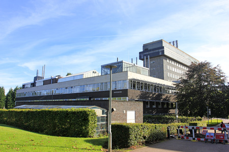 Birmingham - September 11: The School of Biosciences in the University of Birmingham, on September 11, 2016, UKのeditorial素材