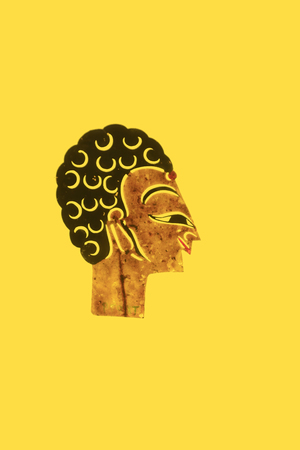 traditional Chinese paper-cut works, closeup of photoのeditorial素材