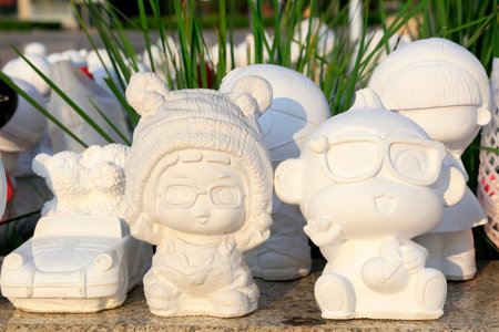 Gypsum cartoon charactersのeditorial素材