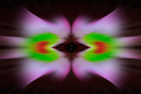 computer generated radial color textureの写真素材