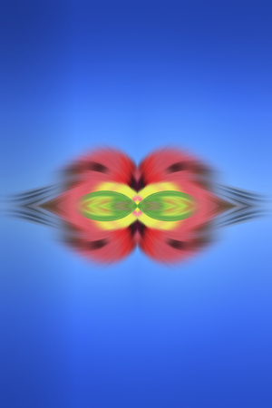 computer generated radial color textureの写真素材