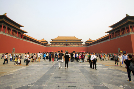 Imperial Palace gate, Beijingのeditorial素材