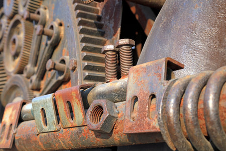 Mechanical spring deviceの写真素材