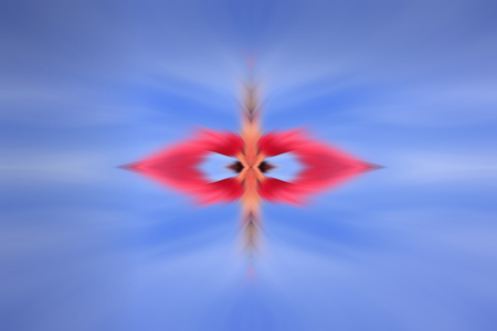 computer generated radial color textureの写真素材