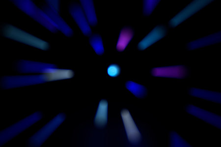 Flashing color spot
