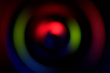 Flashing color spot