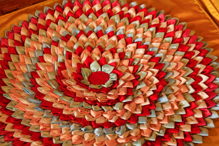 Buddhist Meditation Cushionの写真素材