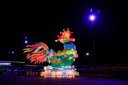 Cock shape lanternのeditorial素材