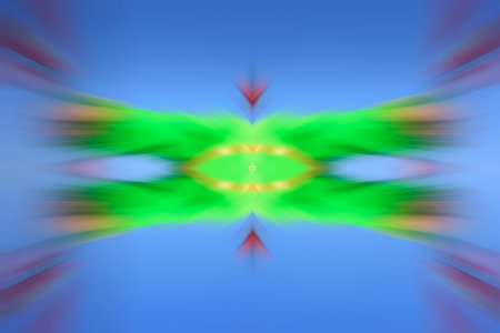 computer generated radial color texture