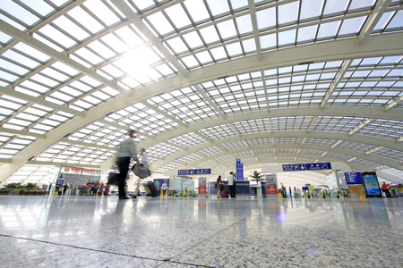Beijing Capital International Airport T3 terminal dome, Chinaのeditorial素材