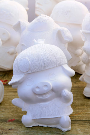 plaster statue close upのeditorial素材