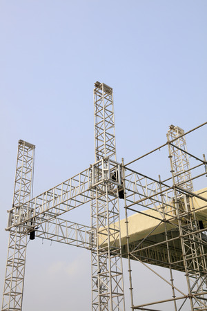 steel trussの写真素材