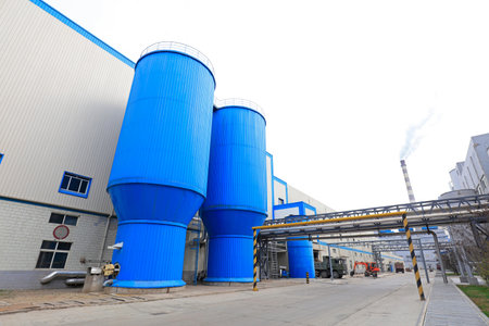 Pulp tower in a paper mill