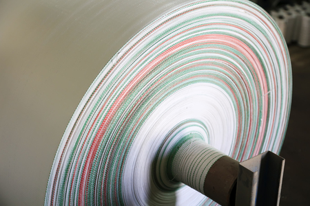 Fiber cloth rolling
の写真素材