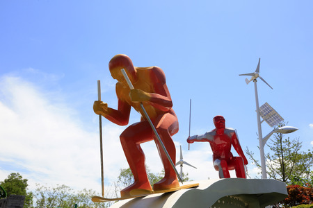Skiing figure sculpture

のeditorial素材