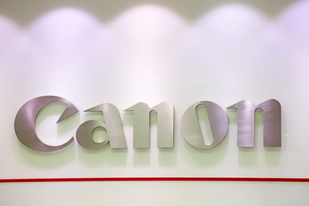 Beijing - June 13, 2016: Canon camera marks on the wall, Beijing, China

のeditorial素材