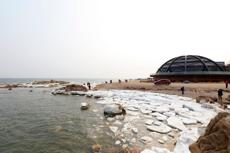 scenery  in Beidaihe, Qinhuangdao, China