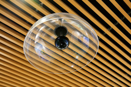 monitoring probe on the ceiling