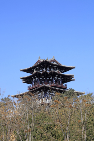 Park building sceneryのeditorial素材