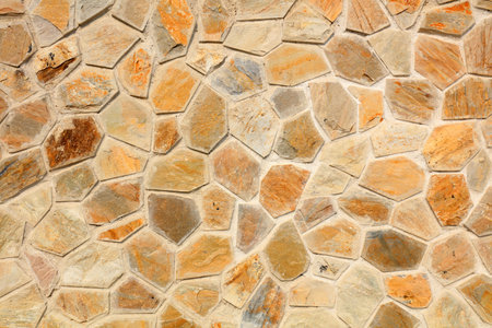 Rock wall, closeup of photo