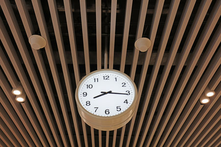 Clocks and watches for metro stationsの写真素材