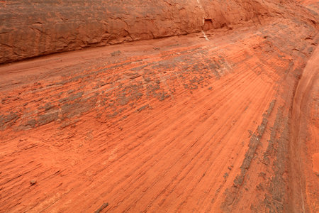 danxia landform scenery, Chinaの写真素材