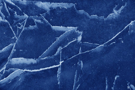 Cracks on the ice