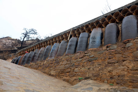 Texture Structure of Brick Wall, Ancient Chinese Architecture